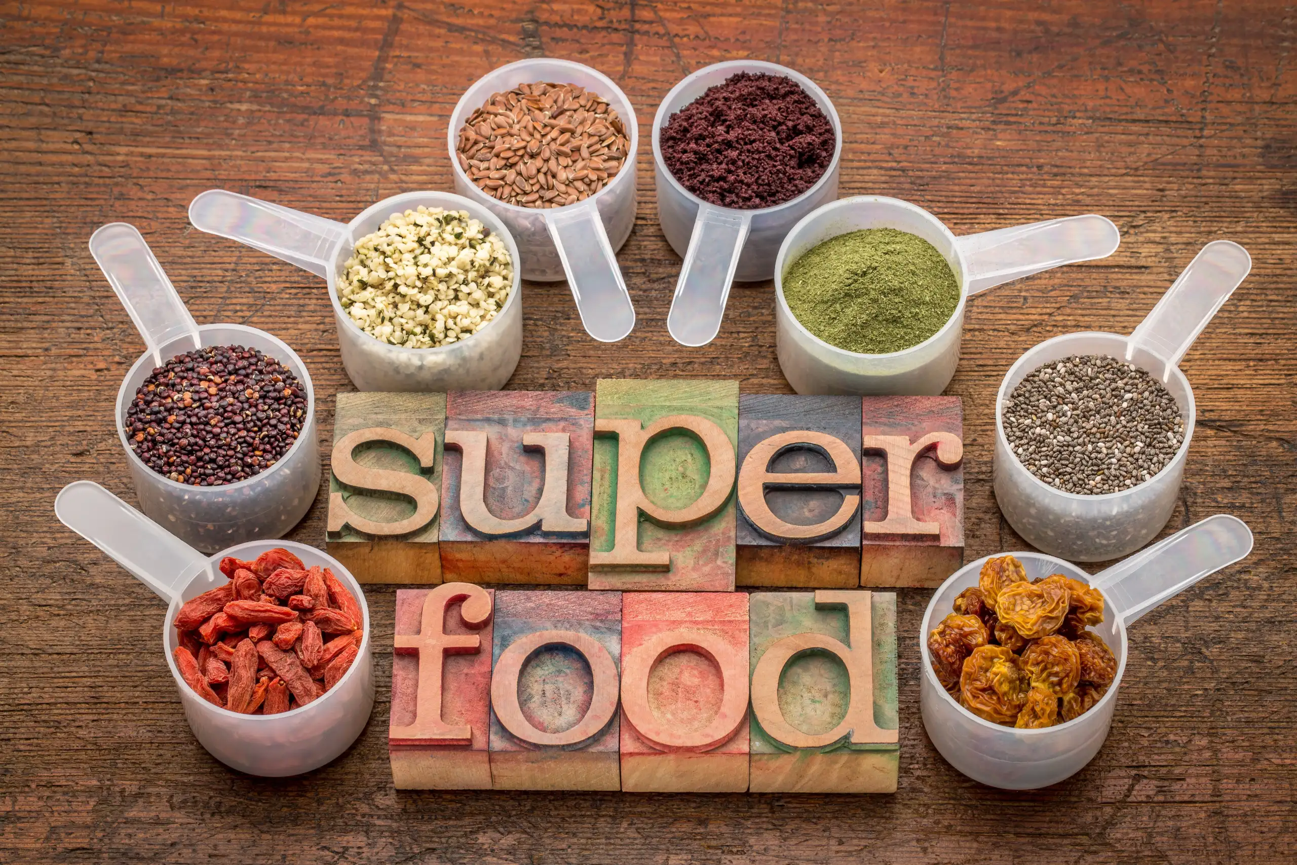 India offers a rich variety of nutrientdense superfoods that promote health and wellness. Sourced from trusted farms and processed under strict hygiene standards, our superfoods are natural, organic (where applicable), and ideal for global markets, health-conscious consumers, and functional food industries.